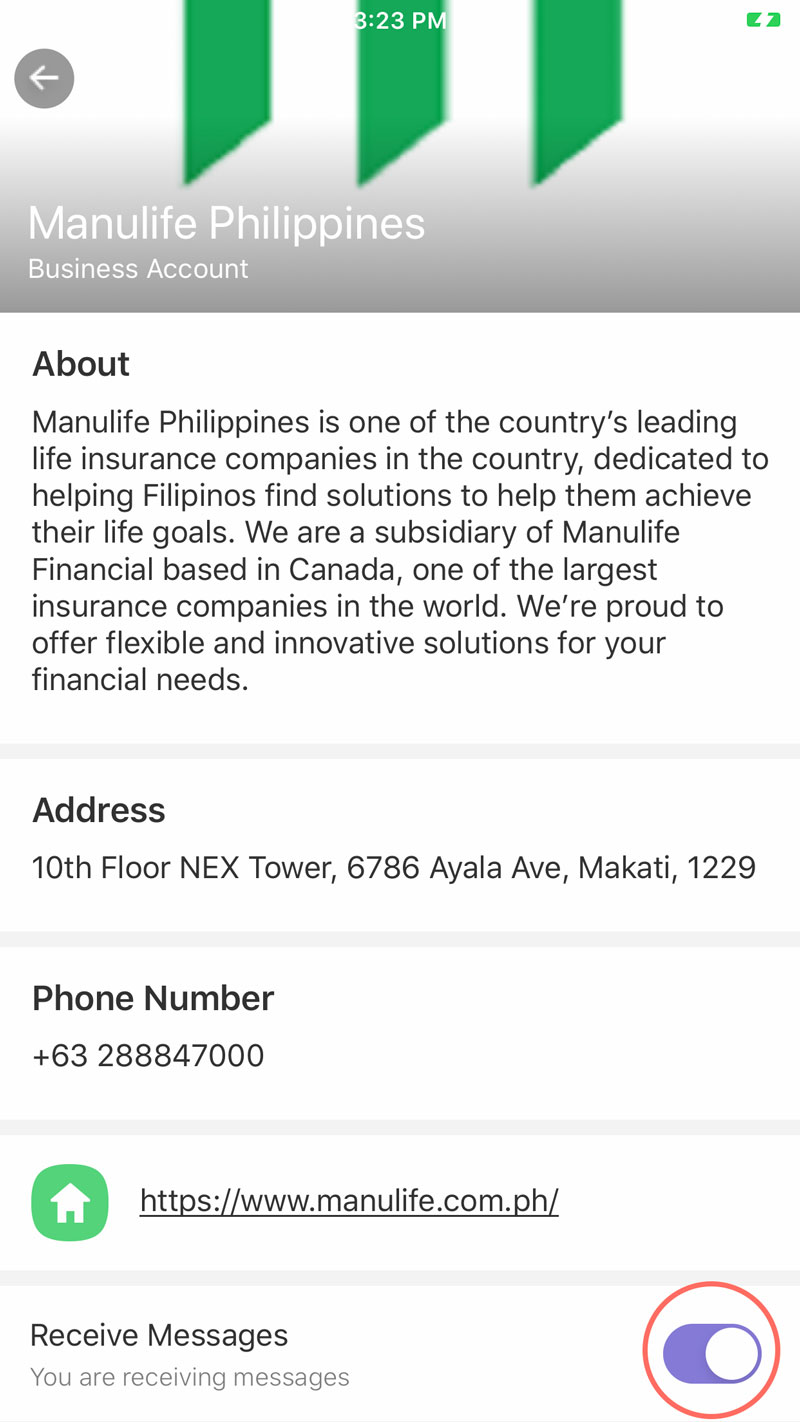 Manulife Philippines Viber FAQ - 5