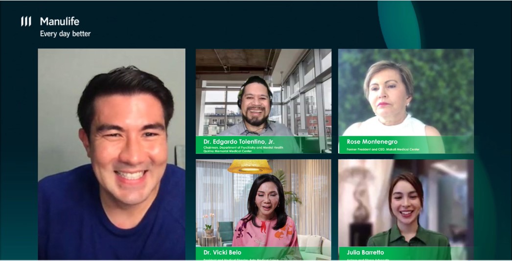 Manulife encourages Filipinos to take care of mental and physical well-being at “Health Matters” webinar