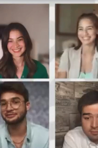 Anne & Jasmine Curtis-Smith, Luis Manzano, and Kobe & Andre Paras share financial lessons and resolutions at Manulife webinar