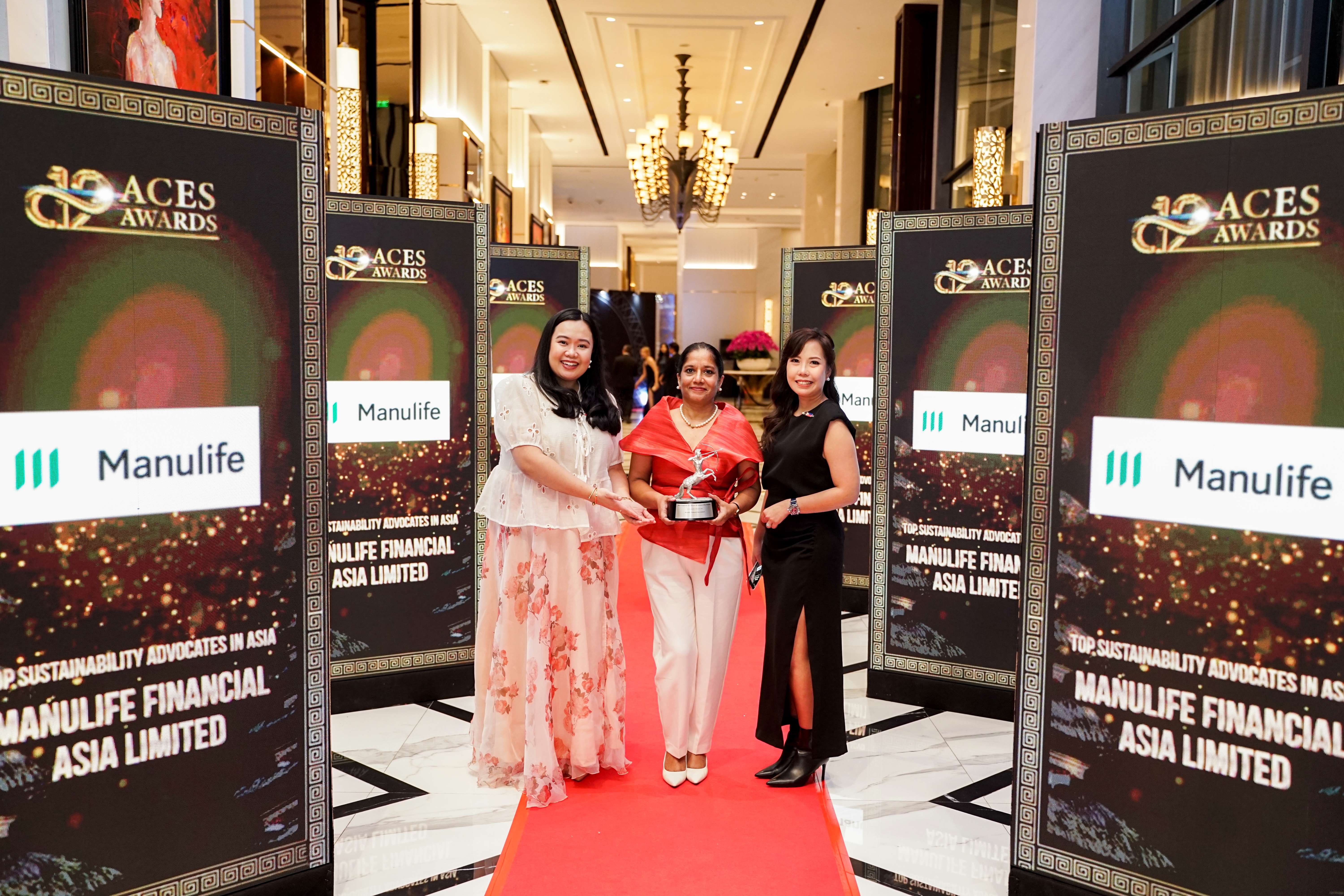 Manulife Financial Asia Limited Wins ACES Award 2025 for Top Sustainability Advocates in Asia