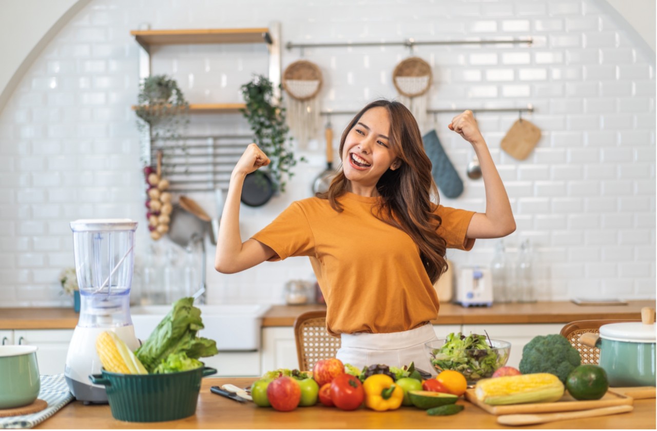 woman in kitchen